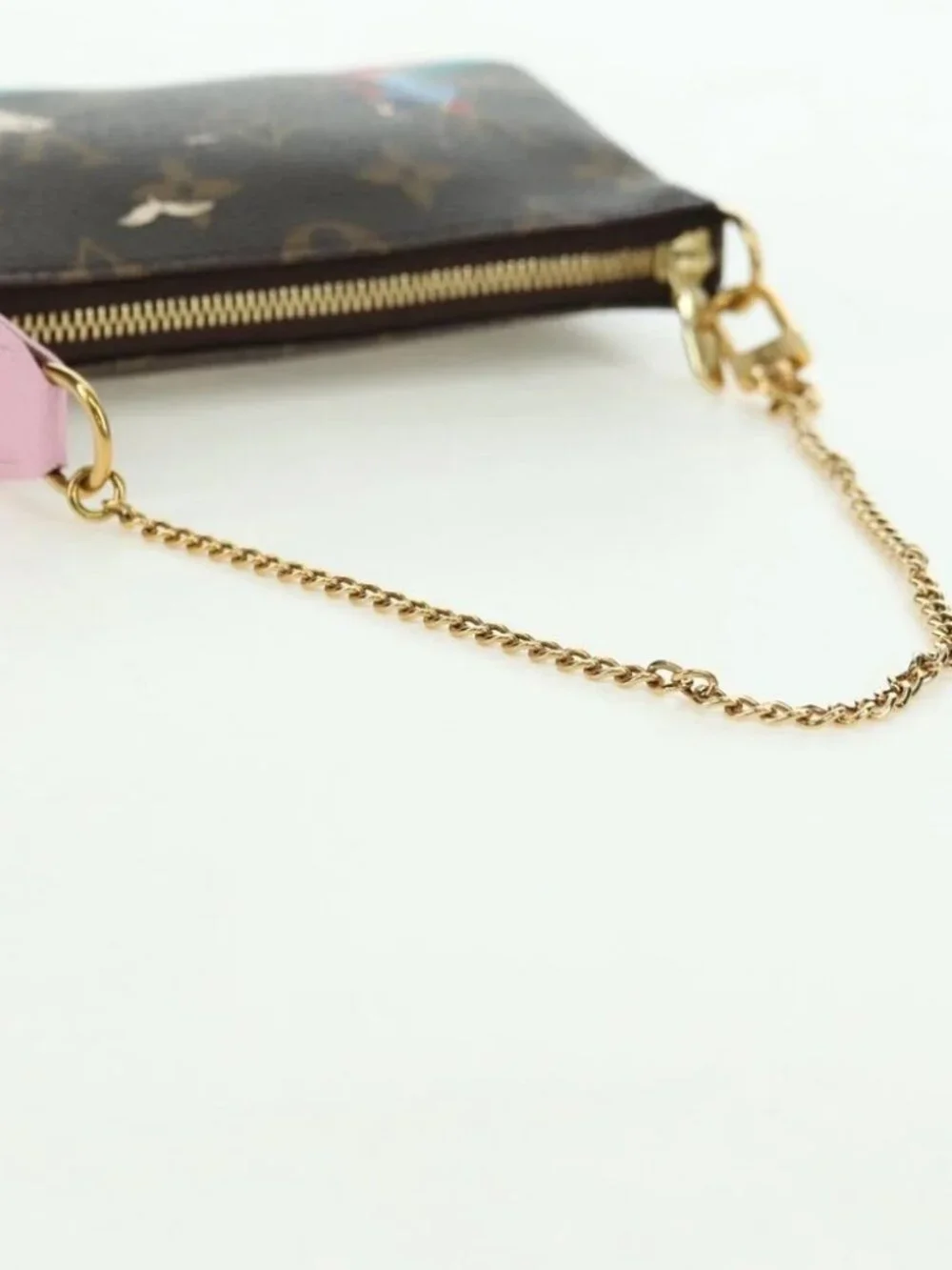 LOUIS VUITTON Monogram Mini Pochette Accessoires Pouch M62141 LV Auth 179815M